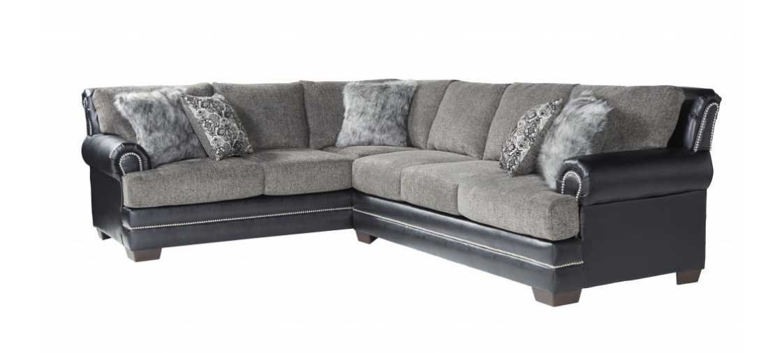 American freight on sale grey sectional