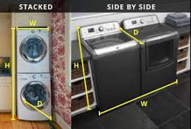 washing machine dimensions